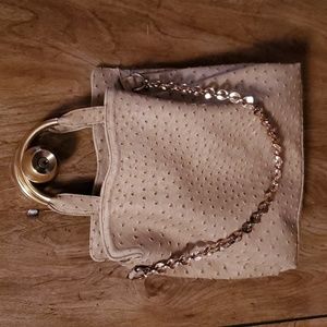 Ivanka Trump ostrich purse large